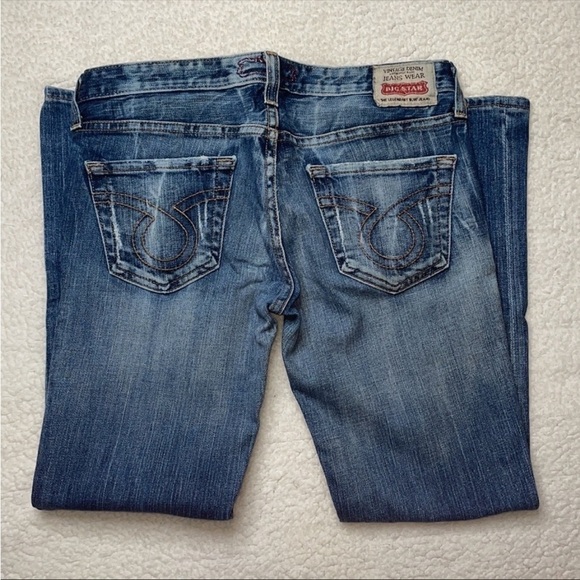 Big Star Denim Jeans Rikki Distressed Size 26 - Picture 9 of 9